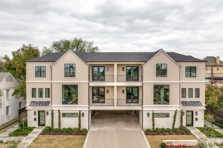 New construction Condo/Apt house 4112 Druid Lane, Unit 5, University Park, TX 75205 - photo 0