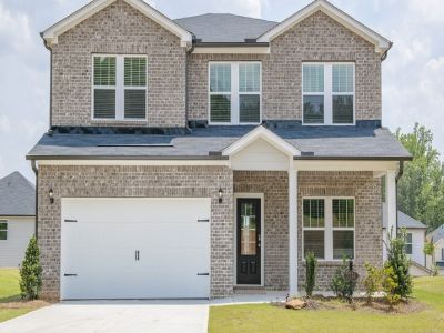 New construction Single-Family house 7750 Richmond Trail, Fairburn, GA 30213 Dakota- photo 0