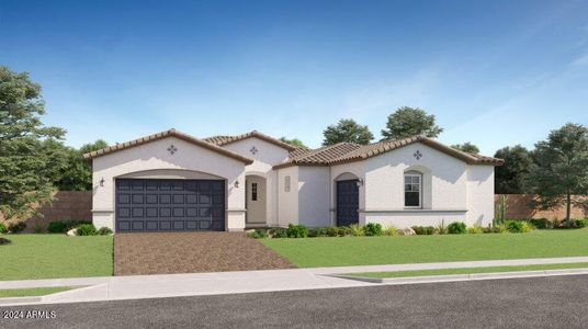 New construction Single-Family house 22936 E Twin Acres Drive, Queen Creek, AZ 85142 Revelation Plan 6081- photo 0