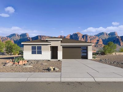 New construction Single-Family house 35961 West San Ildefanso Avenue, Maricopa, AZ 85138 - photo 4 4