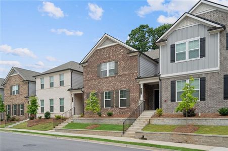 New construction Townhouse house 4240 Tifton Lane, Sugar Hill, GA 30518 - photo 1 1