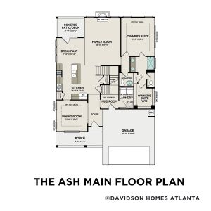 New construction Single-Family house 12 Parkside View, Cartersville, GA 30121 The Ash B- Unfinished Basement- photo