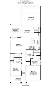 New construction Single-Family house 2521 Lafayette Dr., Rowlett, TX 75089 Magnolia Home Design - 45' Lots- photo