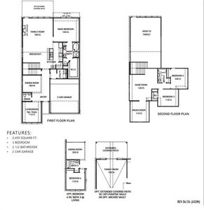 New construction Single-Family house 554 Red Eyed Vireo Ct Court, Magnolia, TX 77354 Maverick- photo 2 2
