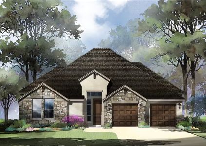New construction Single-Family house Pike : 60-2090F.1, 112 Lake Como Point , New Braunfels, TX 78130 - photo