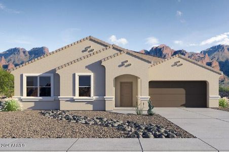 New construction Single-Family house 1132 W Descanso Canyon Drive, Casa Grande, AZ 85122 Dean- photo 0 0