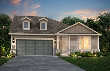 New construction Single-Family house Parker, 118 Morningdale Dr, Liberty Hill, TX 78642 - photo