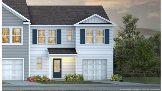 New construction Townhouse house 261 Ivory Shadow Road, Summerville, SC 29486 NORMAN TH- photo 0