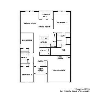 New construction Single-Family house 828 Peccary Place, Seguin, TX 78155 The Denton- photo