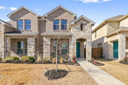 New construction Townhouse house 6713 Glimfeather Drive, Fort Worth, TX 76179 - photo 0