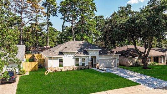 New construction Single-Family house 9615 Ballin David Drive, Spring, TX 77379 - photo 1 1