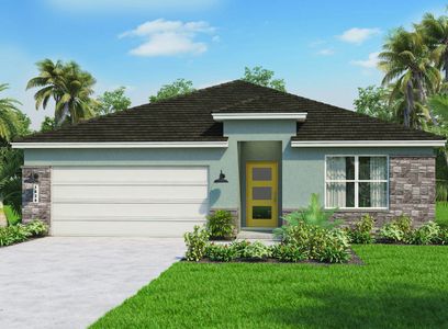 New construction Single-Family house Cali Modern, 3928 Magenta Place, Saint Cloud, FL 34772 - photo
