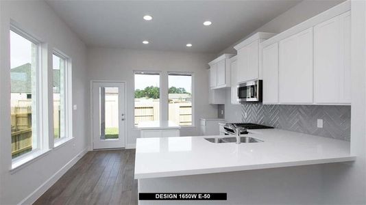 New construction Single-Family house 1324 Wicklow Forest Street, Magnolia, TX 77354 Design 1650W- photo 2 2