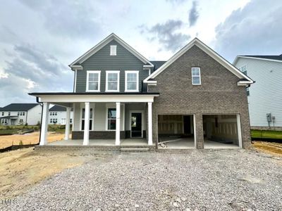 New construction Single-Family house 649 Craftsman Ridge Trail, Knightdale, NC 27545 The Hickory F- photo 41 41