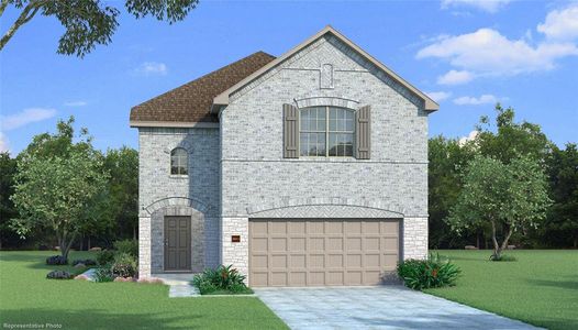 New construction Single-Family house 1628 Meadow Crest Drive, Aubrey, TX 76227 Sweetwater II U- photo 16 16