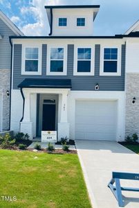 New construction Townhouse house 541 Barrington Row Avenue, Unit 224, Zebulon, NC 27597 Fairview- photo 0