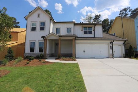 New construction Single-Family house 242 Wild Ginger Bend, Woodstock, GA 30188 The Ransdall- photo 0 0