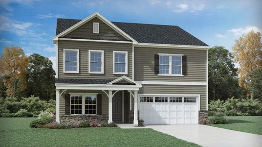 New construction Single-Family house 528 Kavanaugh Road, Wake Forest, NC 27587 Tryon III- photo 0
