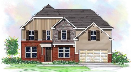 New construction Single-Family house 1490 Trident Maple Chase, Lawrenceville, GA 30045 - photo 0 0