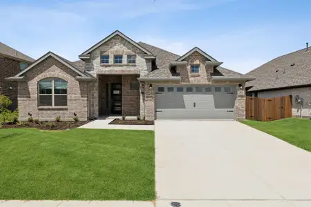 New construction Single-Family house 683 Majestic Oak Lane, Waxahachie, TX 75165 Mansfield- photo 0