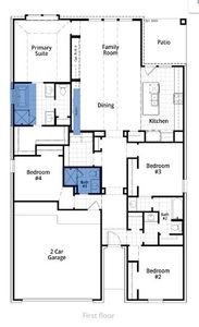 New construction Single-Family house 12307 Grassy Bend Drive, Mont Belvieu, TX 77523 Kahlo Plan- photo 1 1