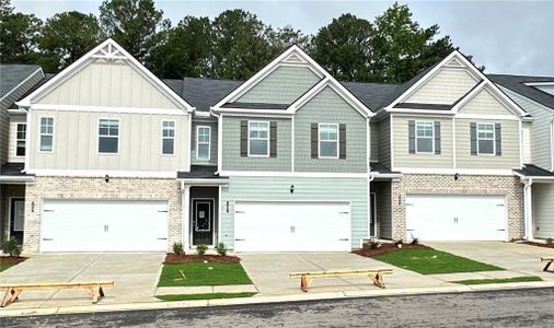 New construction Townhouse house 107 Stanchion Drive, Union City, GA 30291 - photo 0