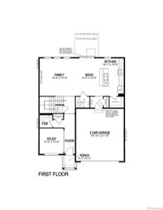 New construction Single-Family house 27444 E Byers Avenue, Aurora, CO 80018 BRIDGEPORT- photo 1