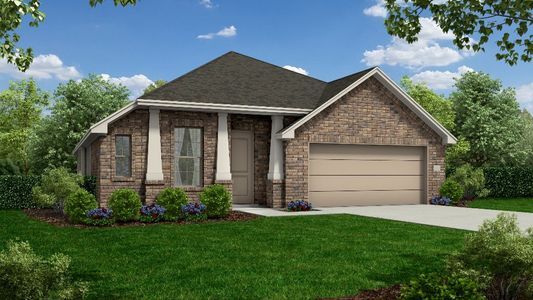 New construction Single-Family house Davenport 50's, 40211 Bay Warbler Court, Magnolia, TX 77354 - photo