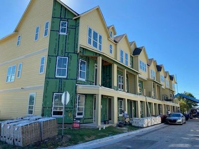 New construction Townhouse house 270 Harris Street, Lewisville, TX 75057 - photo 0