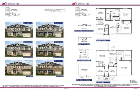 The 2913 Brochure and floor plan