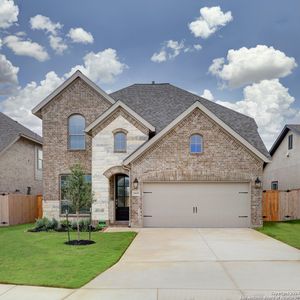 New construction Single-Family house 2615 Suncadia Lane, San Antonio, TX 78245 Design 2442W- photo 0