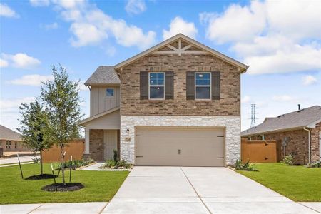 New construction Single-Family house 4646 Mesquite Trail, Pinehurst, TX 77362 Parker- photo 0 0