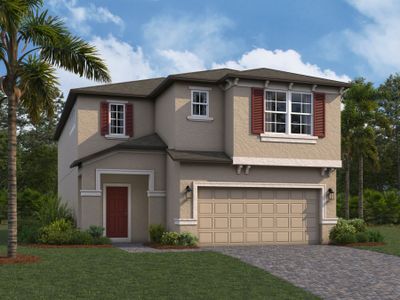 New construction Single-Family house 31015 Pendleton Landing Circle, Wesley Chapel, FL 33545 Cypress- photo 0