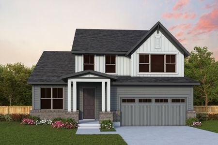 New construction Single-Family house The Edgeport, 234 Thistle Drive, Montgomery, TX 77316 - photo
