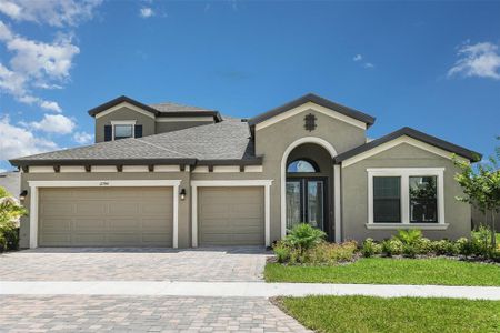New construction Single-Family house 13140 Twin Bridges Drive, Riverview, FL 33579 - photo 0