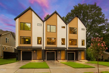 New construction Townhouse house 2119 Brewer Street, Raleigh, NC 27608 - photo 0