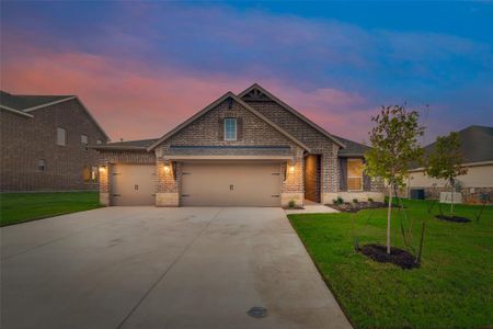 New construction Single-Family house 1433 Whitetail Lane, Azle, TX 76020 Lavon- photo 3 3