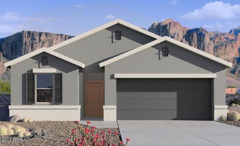 New construction Single-Family house 1535 E Lardner Drive, Casa Grande, AZ 85122 Harris- photo 0