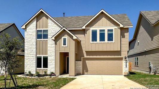 New construction Single-Family house 20836 Rindle Lane, San Antonio, TX 78266 The Quincy- photo 0