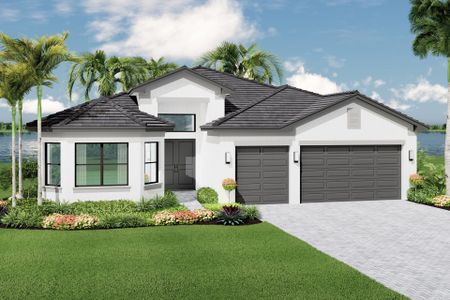 New construction Single-Family house 11543 Southwest Surf Springs Road, Port Saint Lucie, FL 34987 Julia- photo 1 1