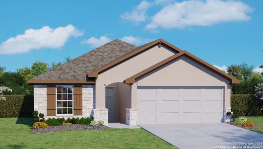 New construction Single-Family house 3640 Rusted Copper, Bulverde, TX 78163 - photo 15 15