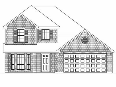 New construction Single-Family house The Kempton, 103 Water Grass Trail, Clute, TX 77531 - photo
