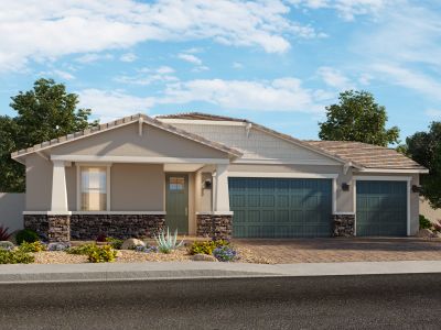 New construction Single-Family house 4577 N 177Th Drive, Goodyear, AZ 85395 Arlo - 3 Car Garage Included- photo 0