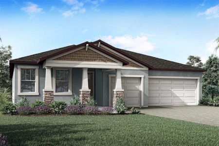 New construction Single-Family house 5219 123Rd Avenue E, Parrish, FL 34219 Mesa Verde- photo 0