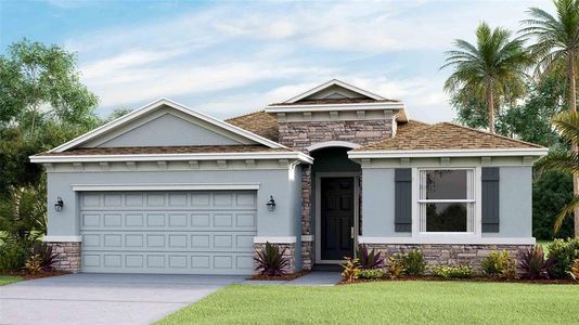 New construction Single-Family house 10520 Eustis Drive, Parrish, FL 34219 Lantana- photo 0 0