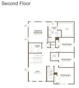 2nd Floorplan - Representative Photo