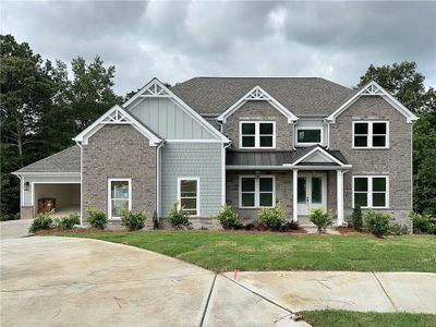 New construction Single-Family house 4753 Cardinal Ridge Way, Flowery Branch, GA 30542 - photo 1 1