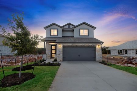 New construction Single-Family house 2348 Sawdust Dr, Georgetown, TX 78633 3221 Eleanor Liberty Series - photo 0
