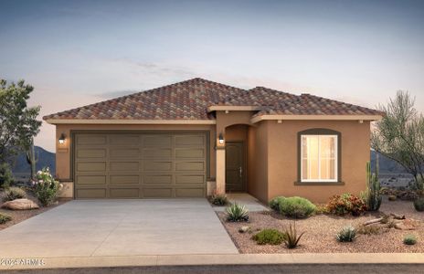 New construction Single-Family house 5038 S 251St Drive, Buckeye, AZ 85326 Lavender- photo 0 0