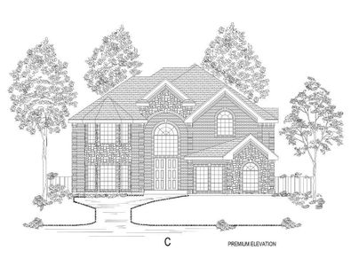 New construction Single-Family house Hillwood FSW (w/Media), 2808 Fountain Park Drive, Celina, TX 75009 - photo